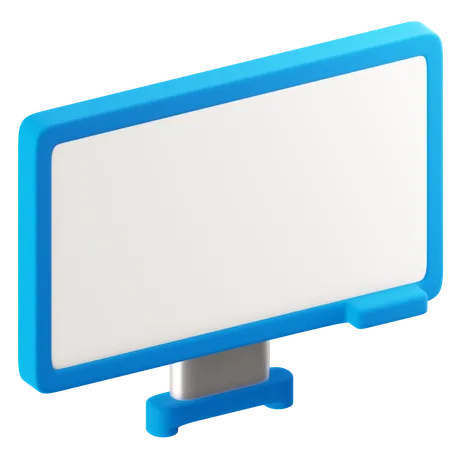 Quadro branco  3D Icon