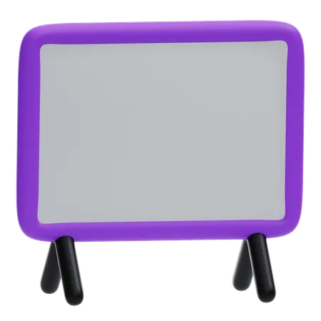 Quadro branco  3D Icon