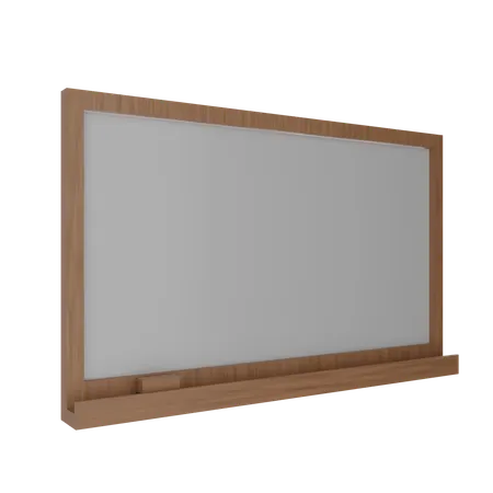 Quadro branco  3D Icon