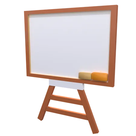 Quadro branco  3D Icon