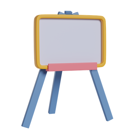 Quadro branco  3D Icon