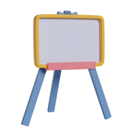 Quadro branco  3D Icon