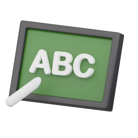 Quadro branco  3D Icon