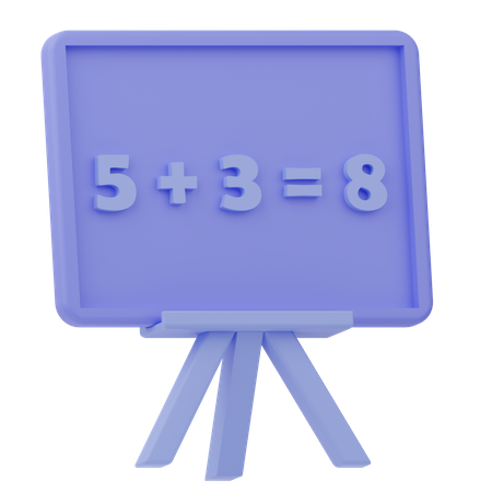 Quadro branco  3D Icon