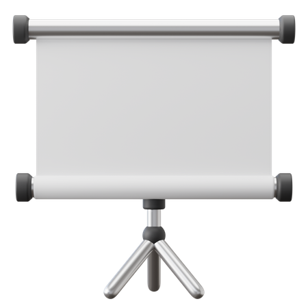 Quadro de apresentação  3D Icon
