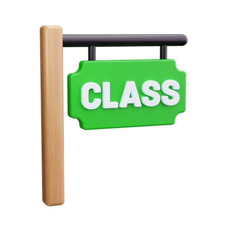 Quadro de classe  3D Icon