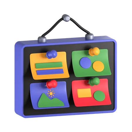 Quadro de humor  3D Icon