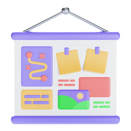 Quadro de humor  3D Icon