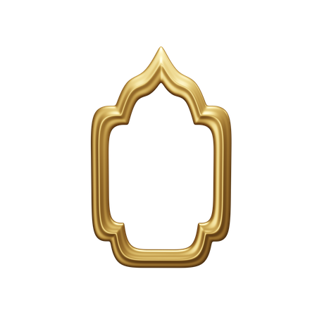 Moldura Islâmica  3D Icon