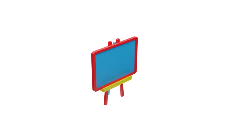 Quadro-negro  3D Icon