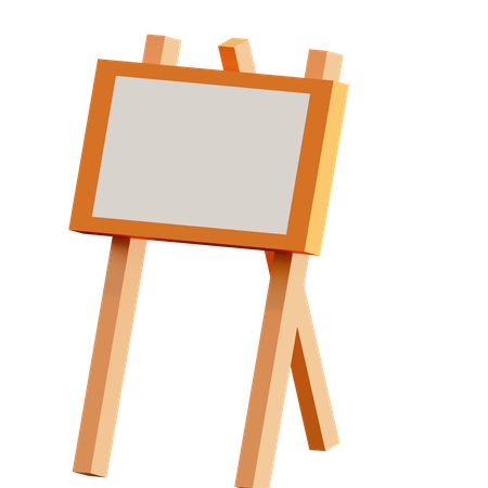 Quadro de pintura  3D Icon