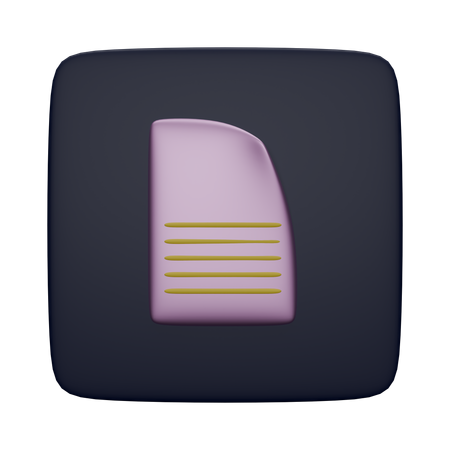 Dock  3D Icon