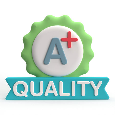 Qualität  3D Icon