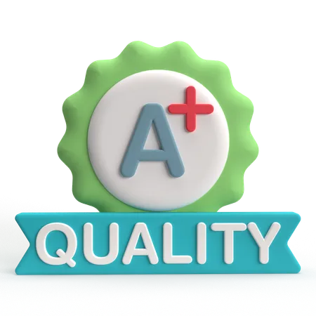 Qualität  3D Icon