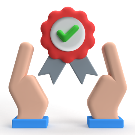 Qualität  3D Icon