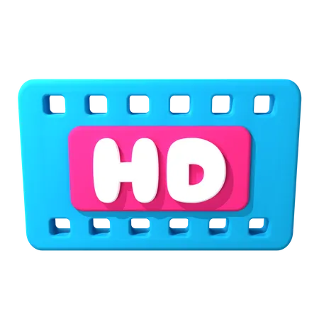 Qualité HD  3D Icon