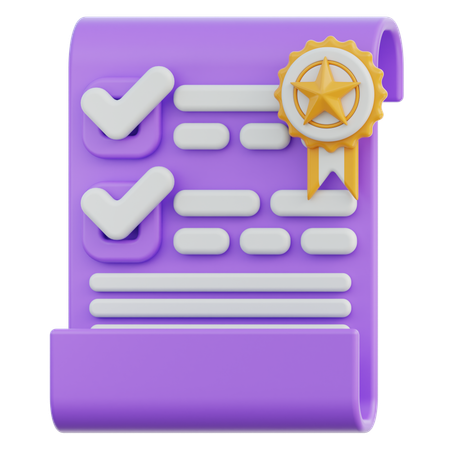 Quality Assurance  3D Icon