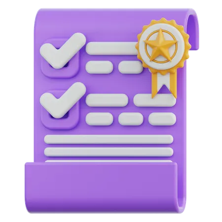 Quality Assurance  3D Icon