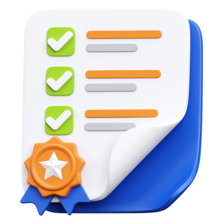 Quality Assurance  3D Icon