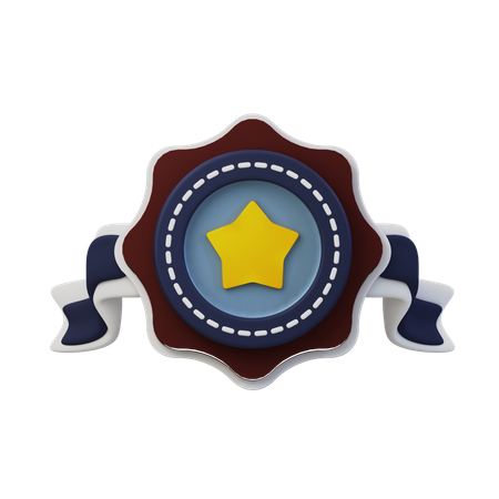 Quality badge  3D Icon