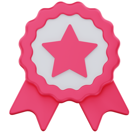 Quality badge  3D Icon