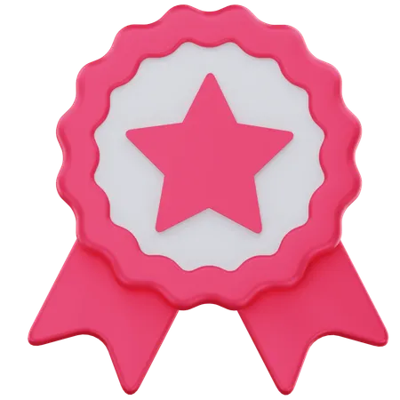Quality badge  3D Icon