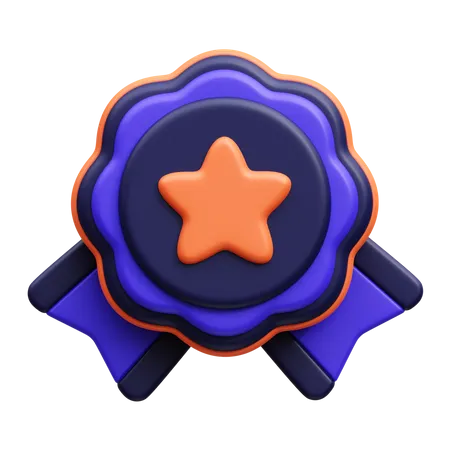 Quality Badge  3D Icon