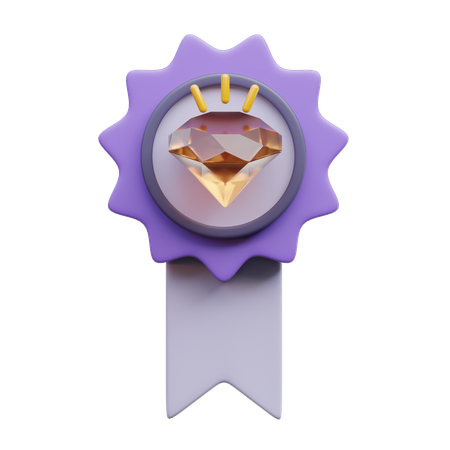 Quality Badge  3D Icon