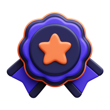 Quality Badge  3D Icon