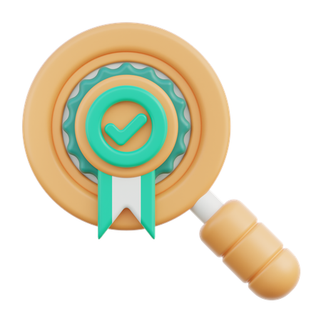 Quality Control  3D Icon