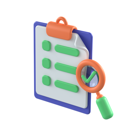 Quality Control  3D Icon