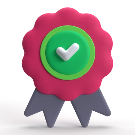 Quality Medal  3D Icon