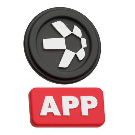 Quant App  3D Icon