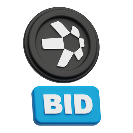 クオンツ入札  3D Icon