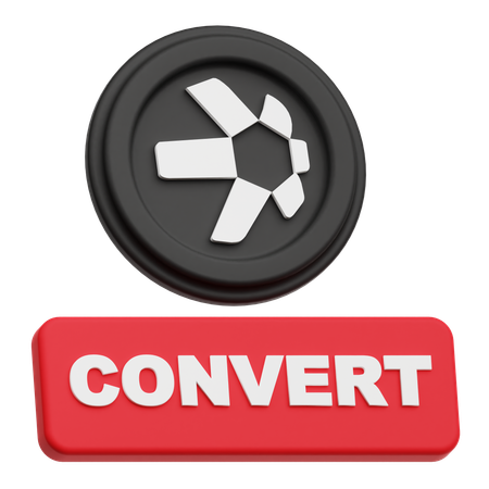 Quant Convert  3D Icon