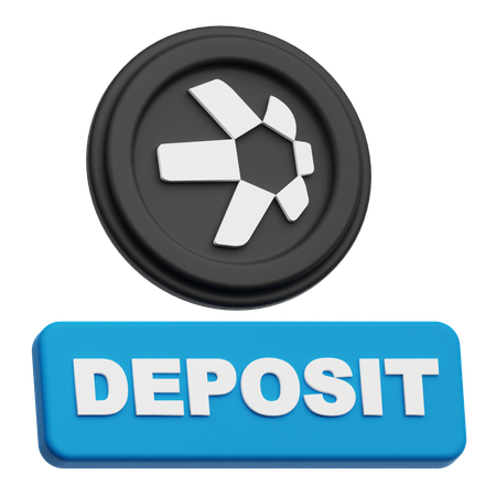 Quant Deposit  3D Icon
