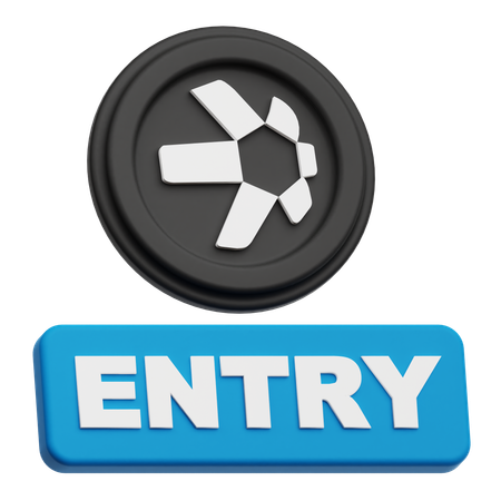 Quant Entry  3D Icon