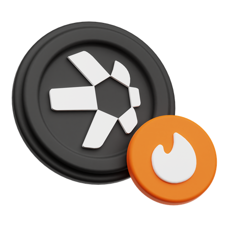 Quant Fire  3D Icon
