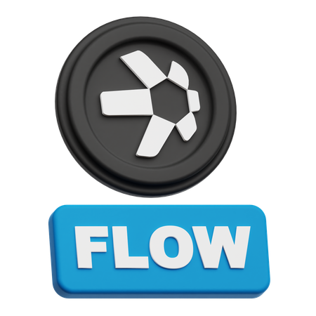 Quant Flow  3D Icon