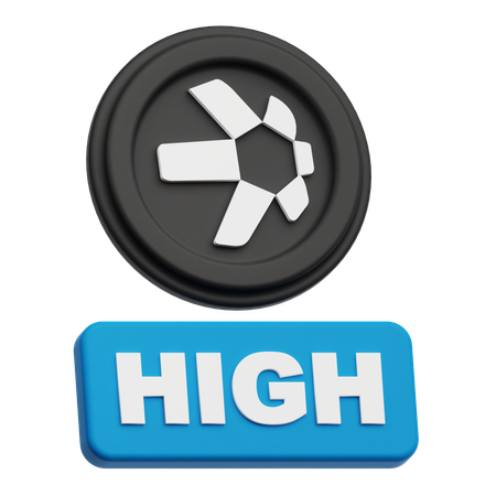 Quant High  3D Icon