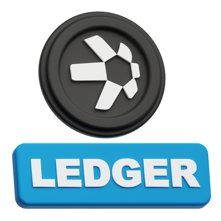 Quant Ledger  3D Icon