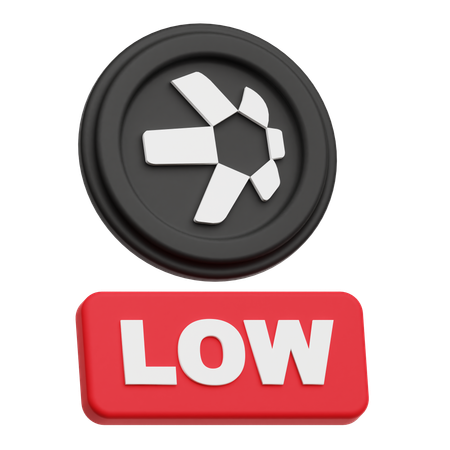 Quant Low  3D Icon
