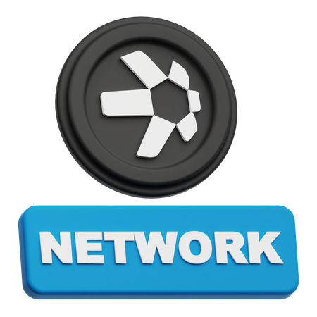 Quant Network  3D Icon