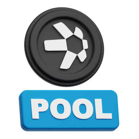 퀀트 풀  3D Icon