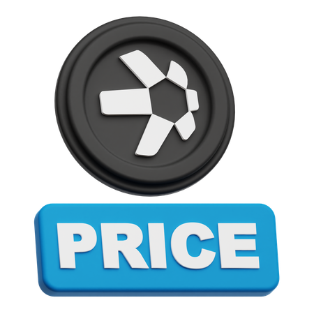 Quant Price  3D Icon