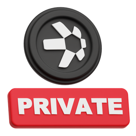 Quant Private  3D Icon