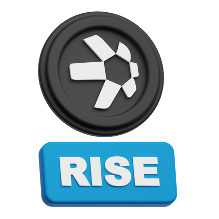Quant Rise  3D Icon