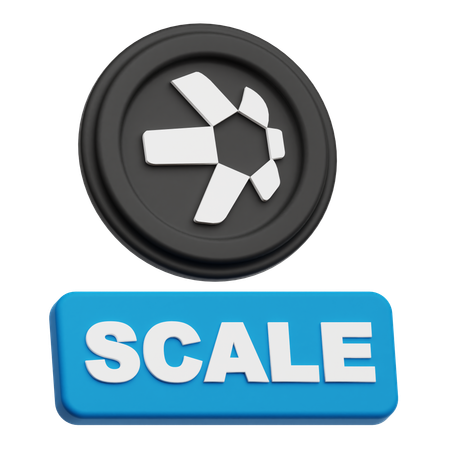 Quant Scale  3D Icon