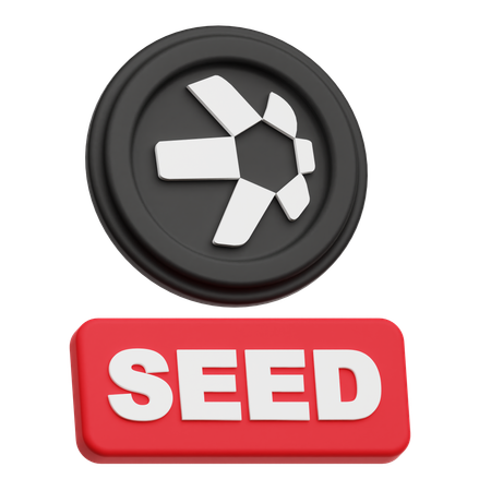 Quant Seed  3D Icon