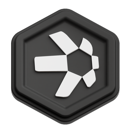 Quant Token  3D Icon